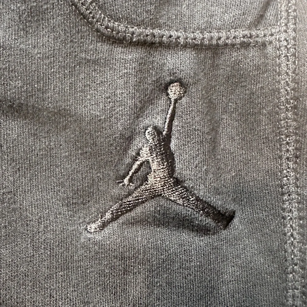 Jordan Sweatpants Mens XL Black 777739-010 Jumpman Fleece Straight Leg Bungee